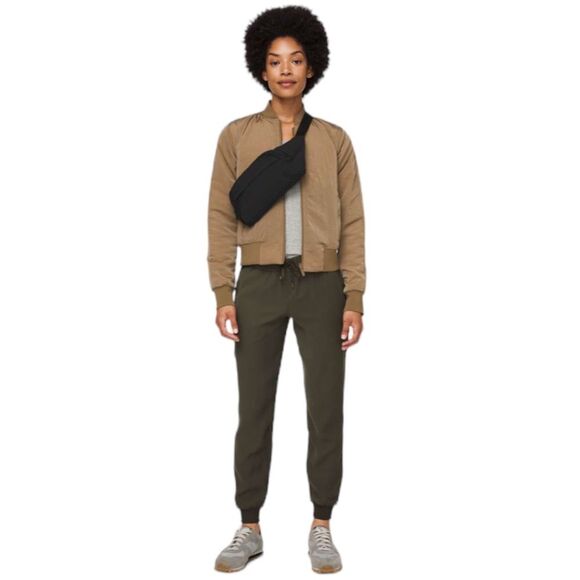 Lululemon On the Fly Jogger Dark Olive Pants Size 4 W5BZDS - Picture 2 of 11